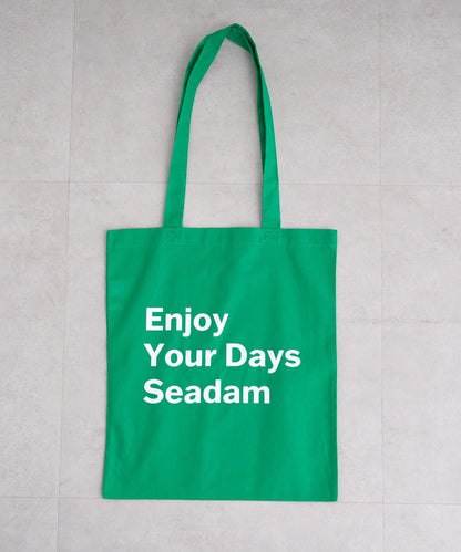 SEADAM 文案印花托特包