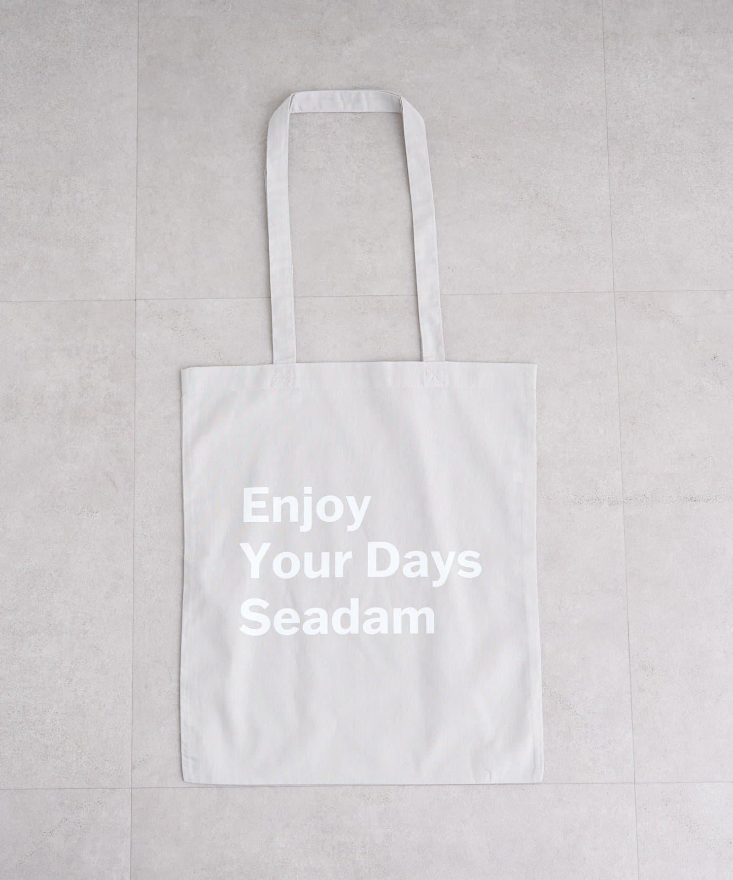 SEADAM 文案印花托特包