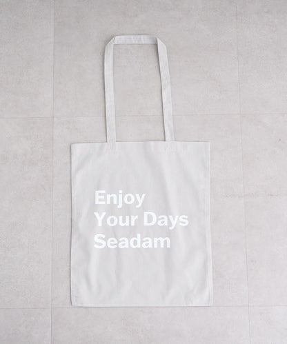 SEADAM 文案印花托特包