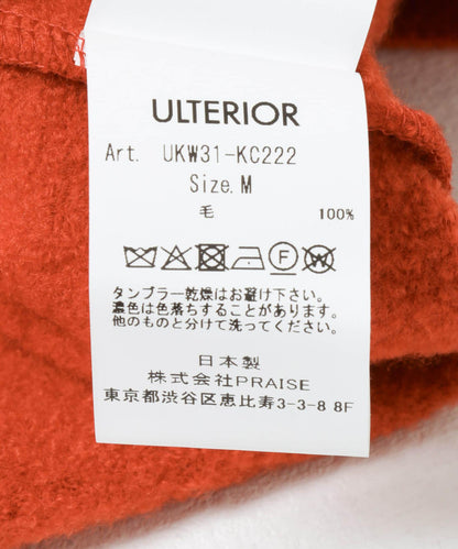 ULTERIOR 精紡羊毛針織套頭衫 S/M