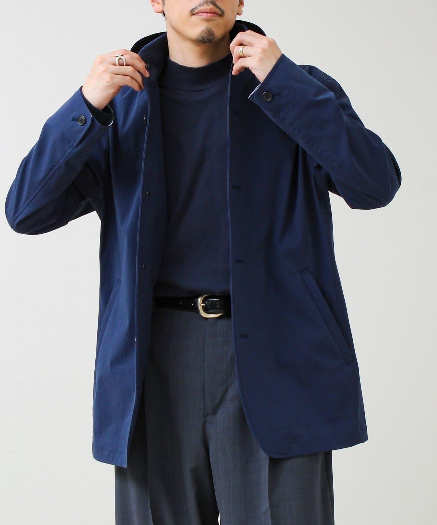 GLOSTER 名品 立領連帽短夾克