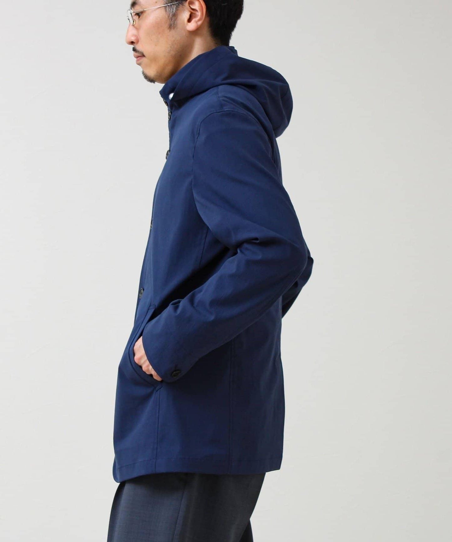 GLOSTER 名品 立領連帽短夾克