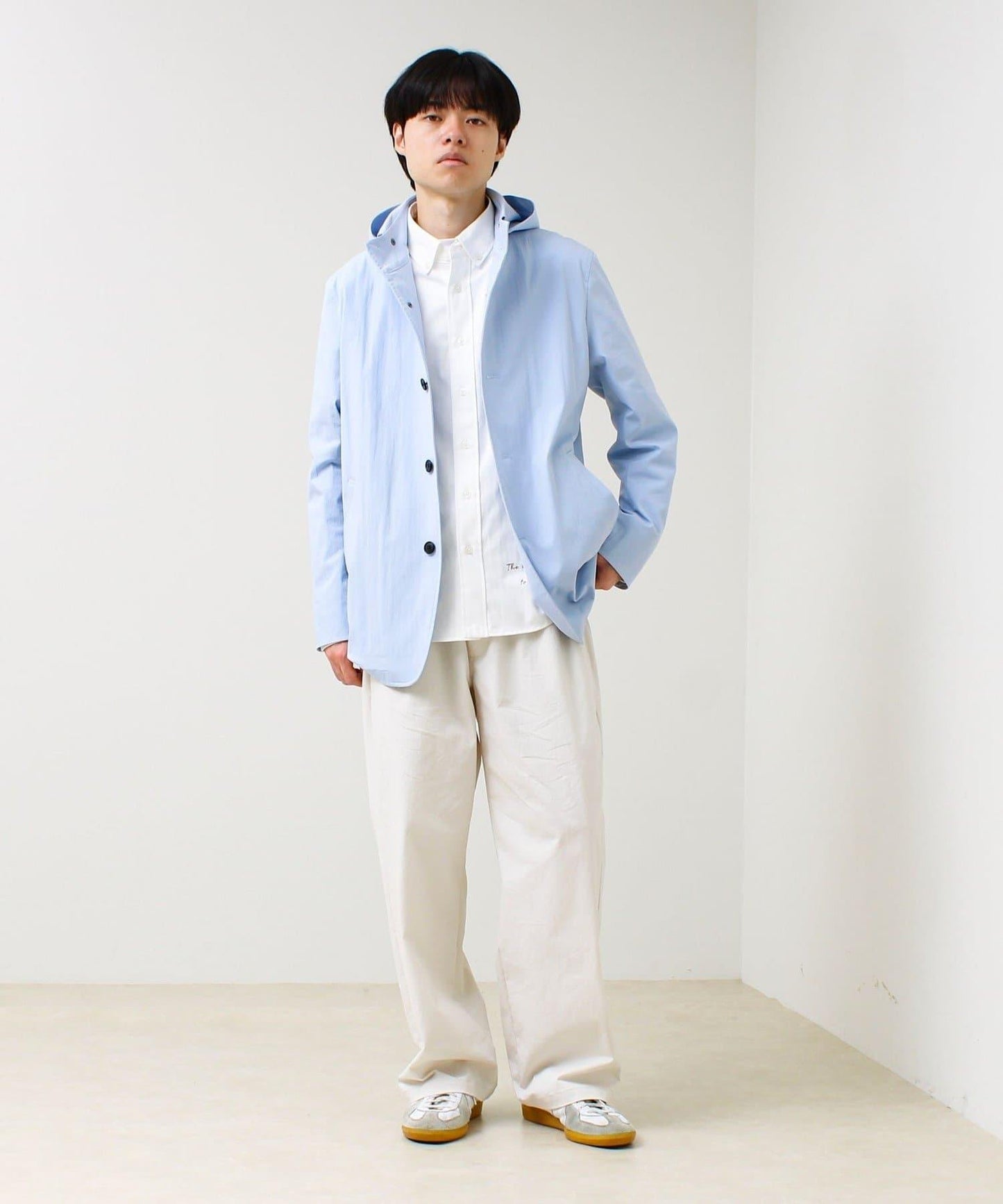 GLOSTER 名品 立領連帽短夾克