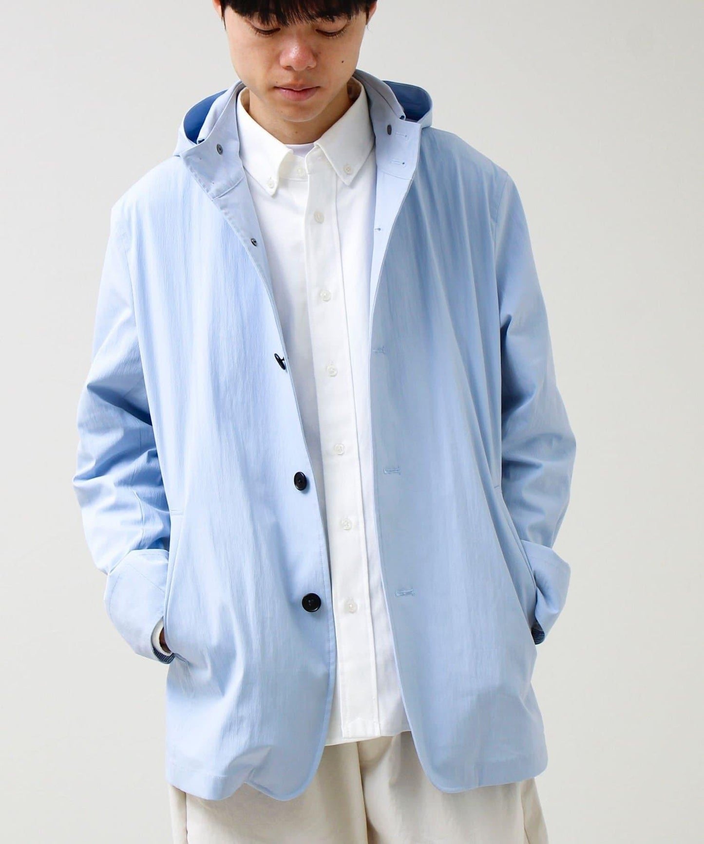 GLOSTER 名品 立領連帽短夾克