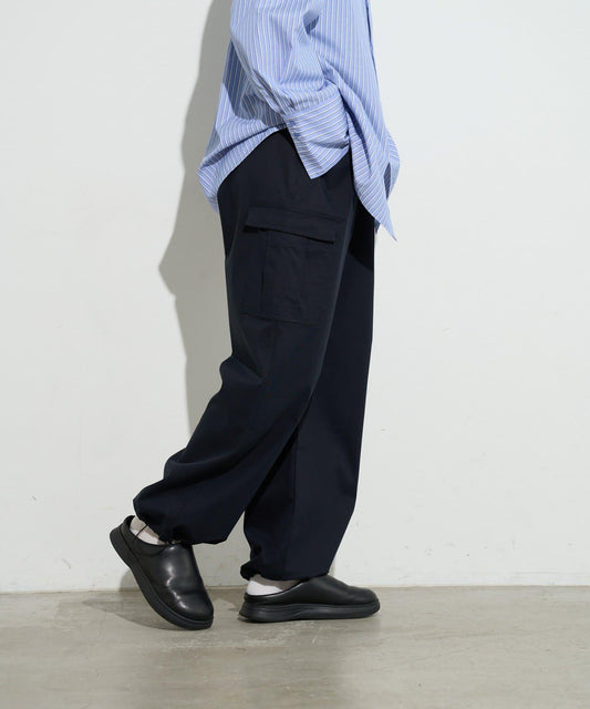 男士闊腿工裝褲