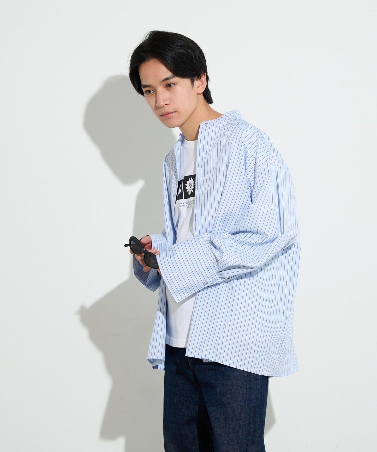 男款袖口設計襯衫