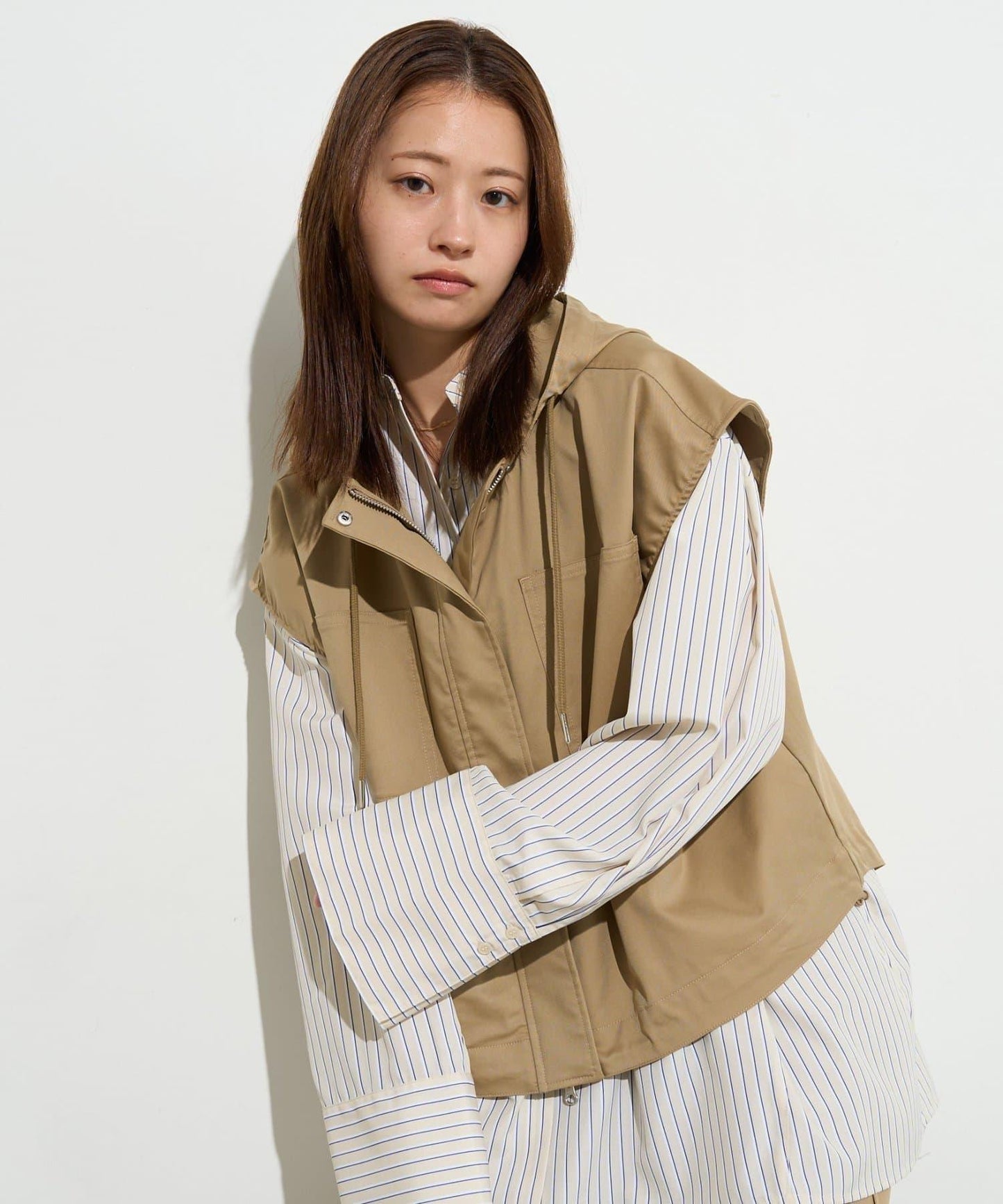 女款連帽背心