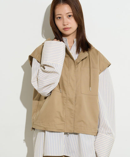 女款連帽背心
