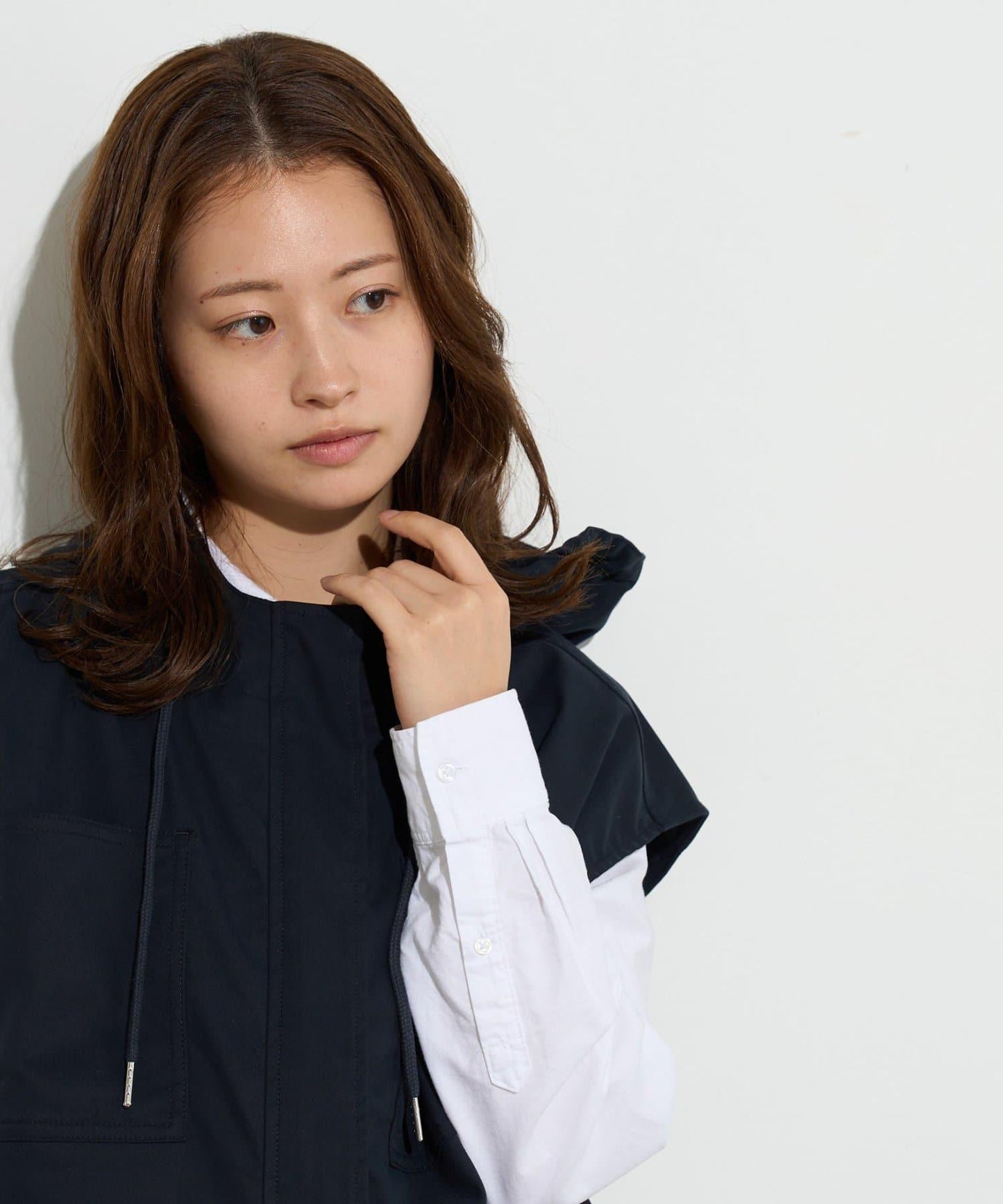 女款連帽背心