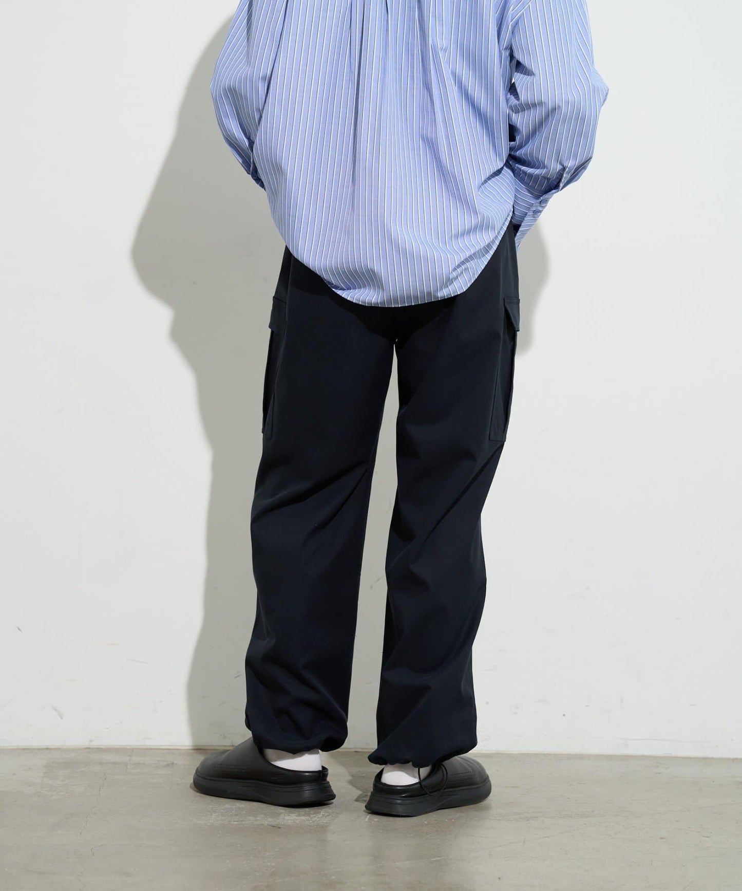 男士闊腿工裝褲