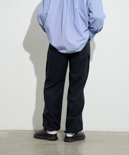 男士闊腿工裝褲