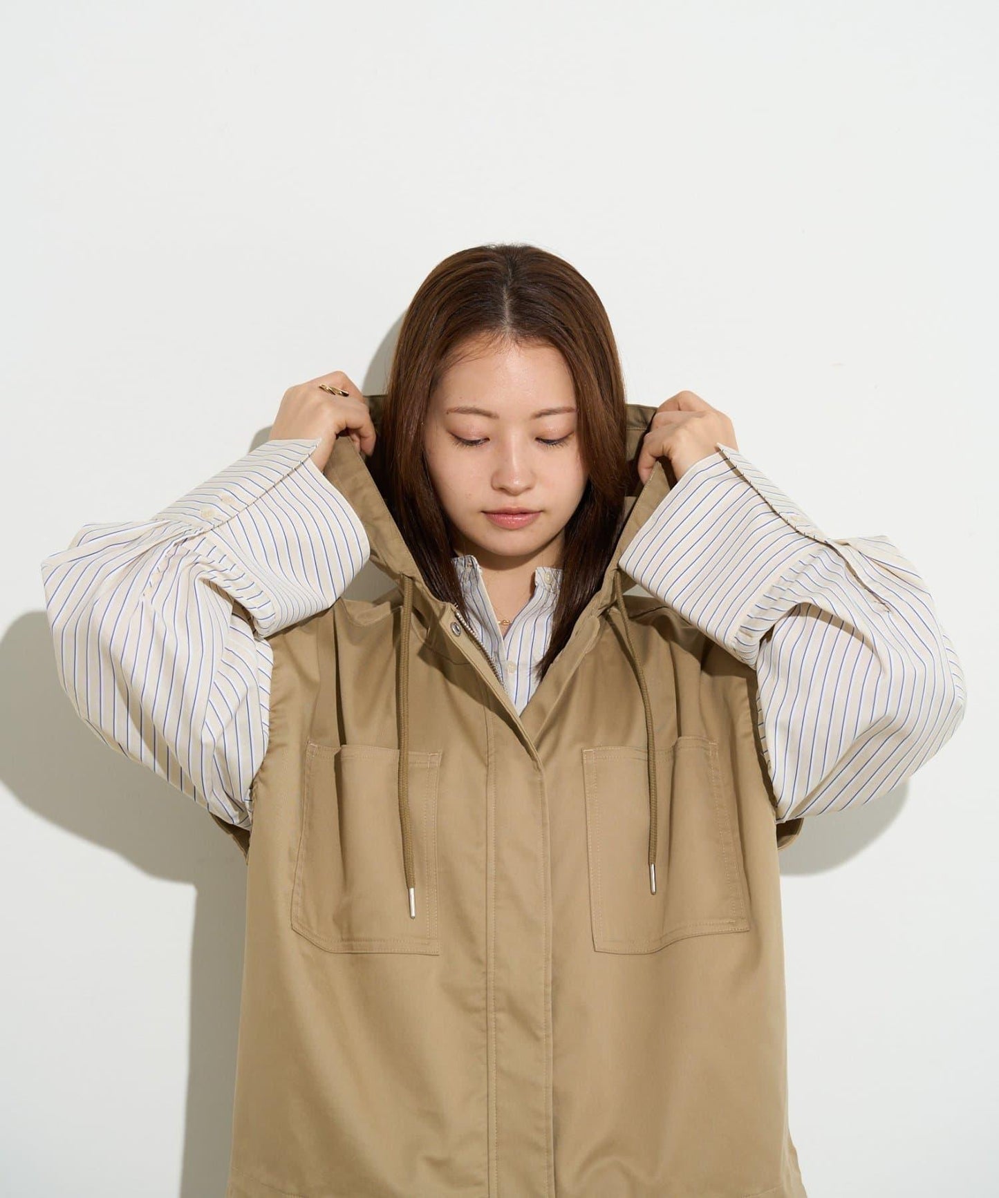 B-DAY STORE 袖口設計 女士襯衫