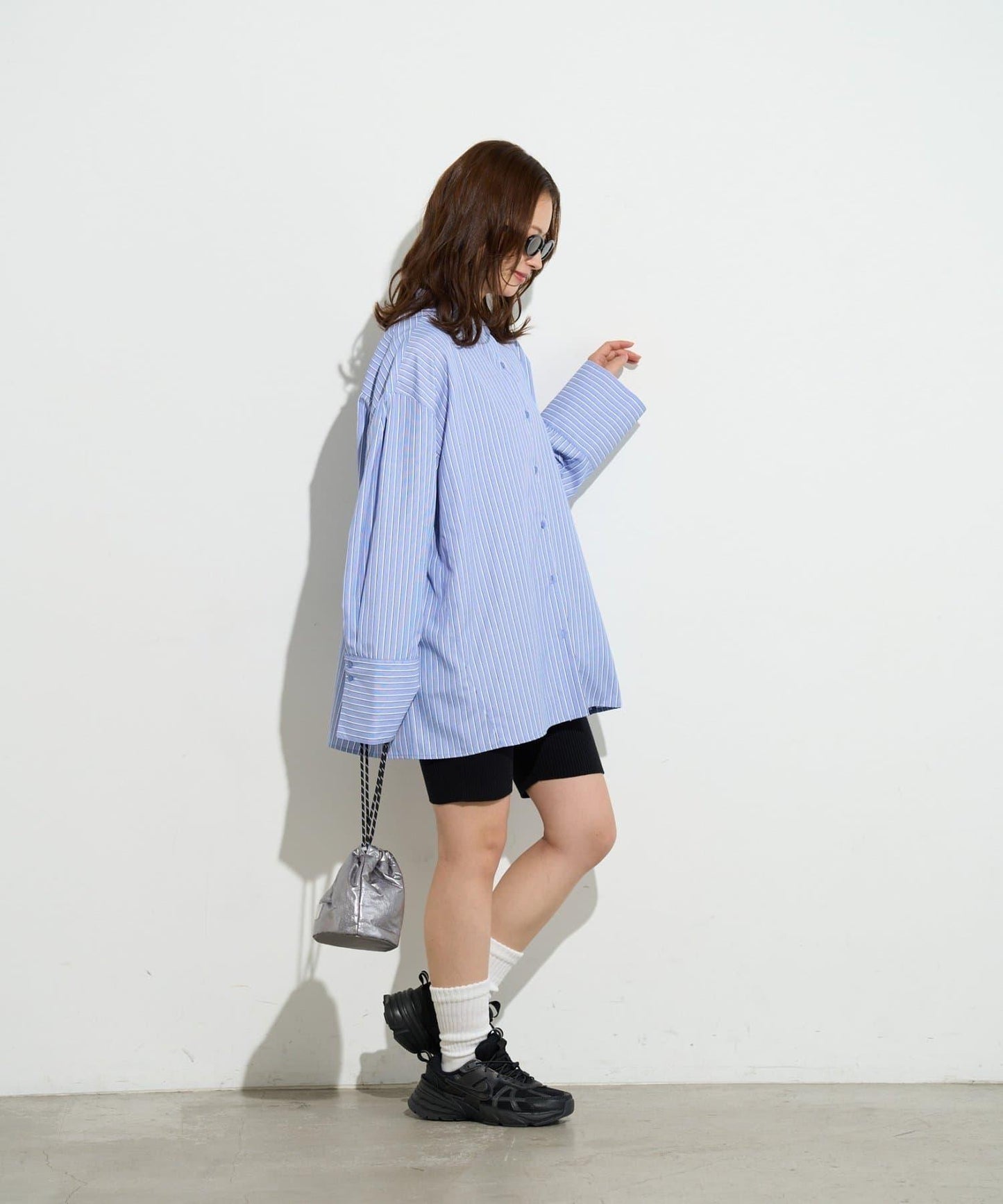 B-DAY STORE 袖口設計 女士襯衫