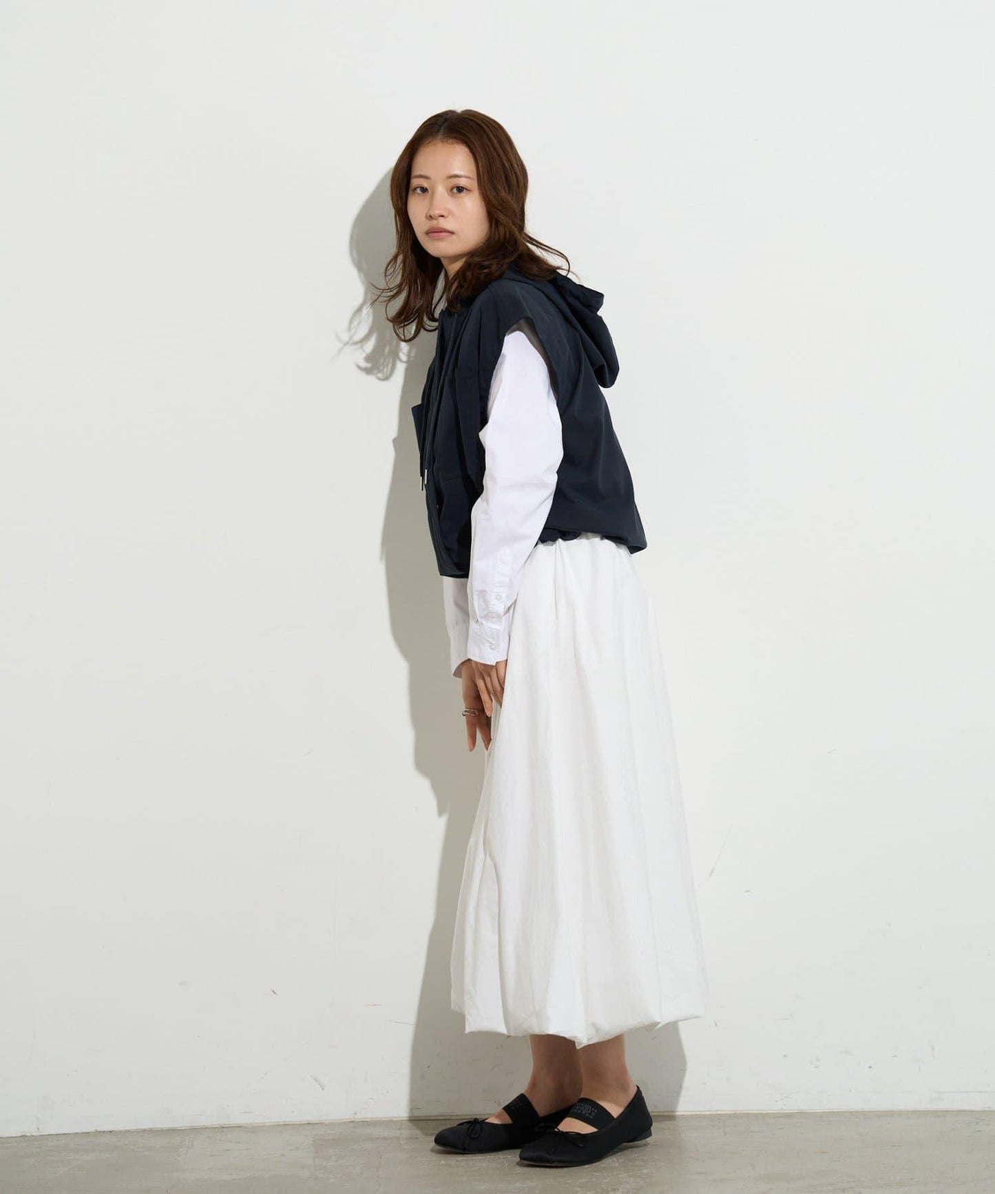 女款連帽背心