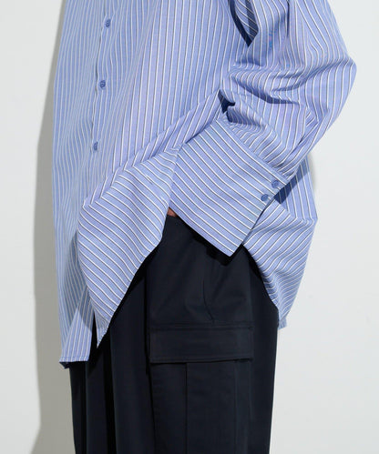 男士闊腿工裝褲