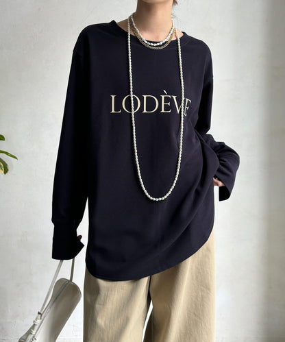喬其面料 LODEVE logo 設計 T恤襯衫