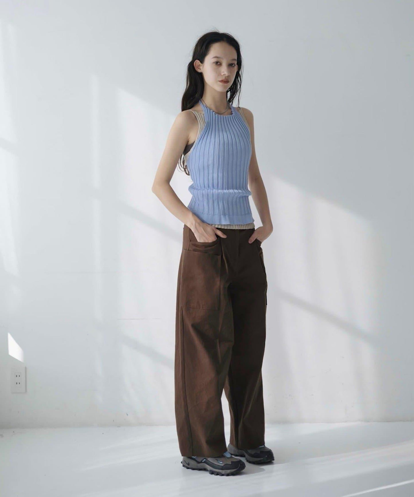 CINAMOD DOUBLE POKET SLACKS 西裝褲