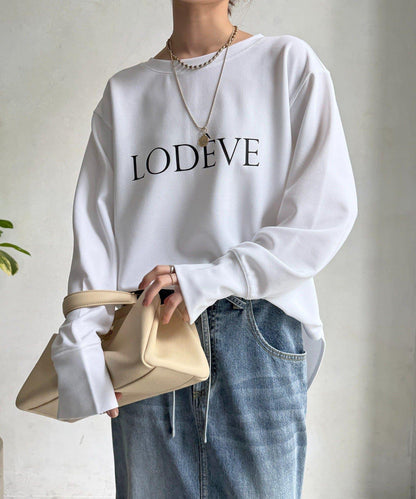 喬其面料 LODEVE logo 設計 T恤襯衫