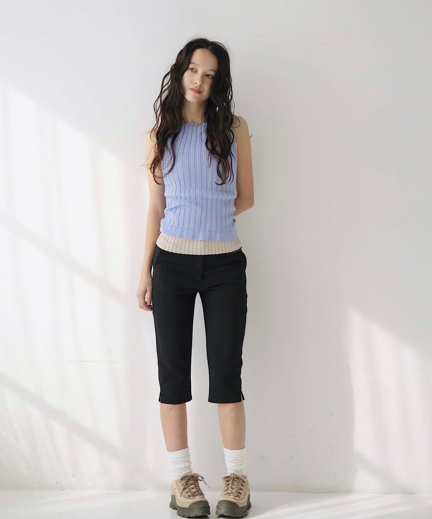 PATCH POCKET BIKER PANTS 貼袋機車風褲子