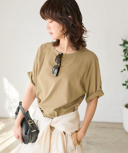 Influencer Yossshiiii企劃 復古天竺 五分袖 Tee