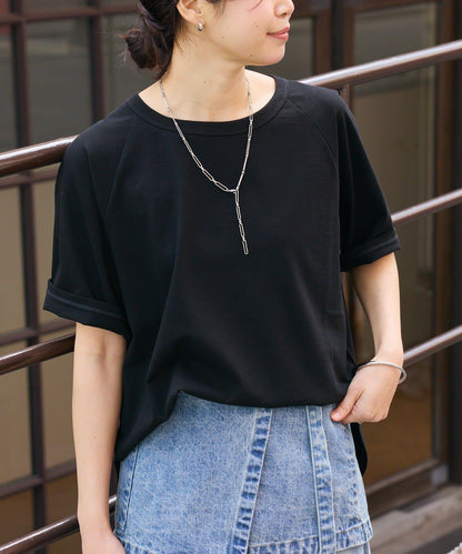 Influencer Yossshiiii企劃 復古天竺 五分袖 Tee