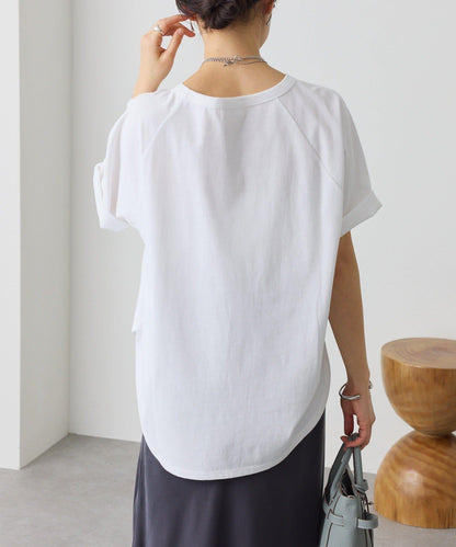 Influencer Yossshiiii企劃 復古天竺 五分袖 Tee