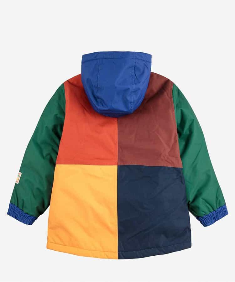 兒童 colorblock 滑雪夾克