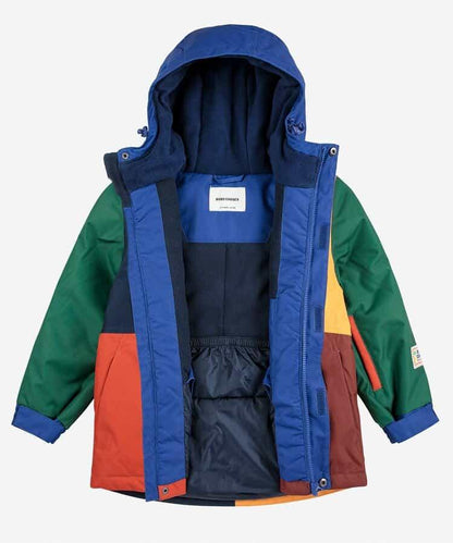兒童 colorblock 滑雪夾克