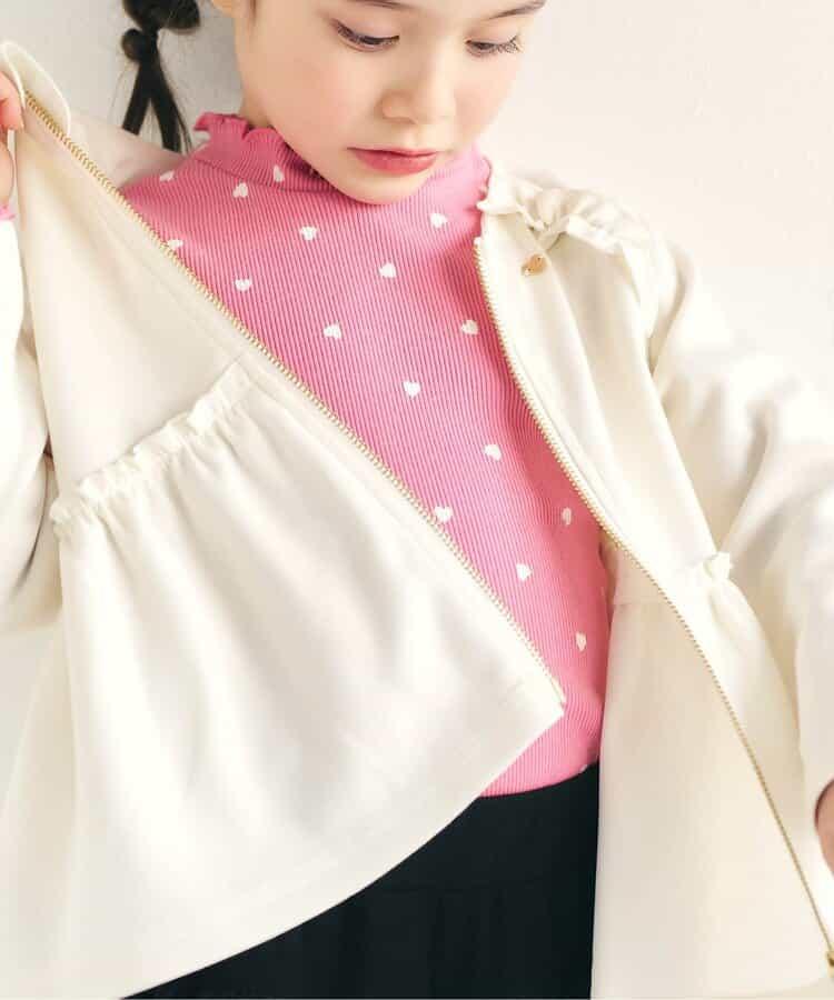 傘擺 荷葉邊 針織 夾克