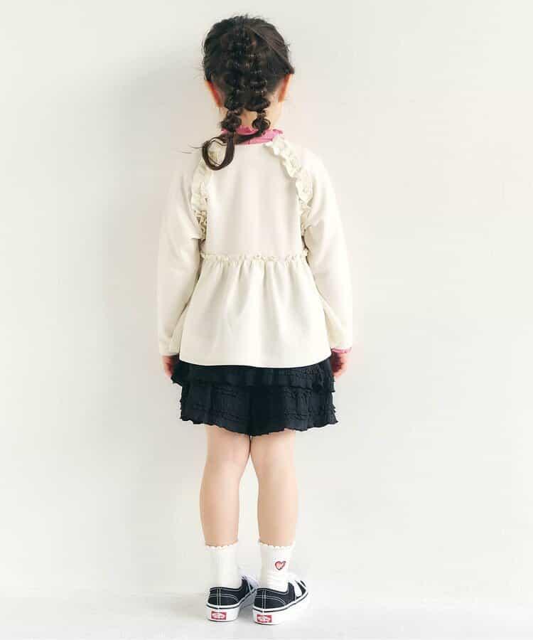 傘擺 荷葉邊 針織 夾克