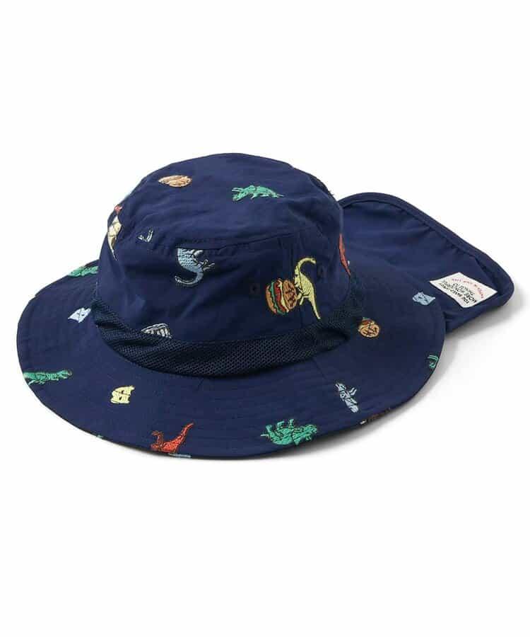刺繡點綴 防曬UV 抗潑水 戶外帽