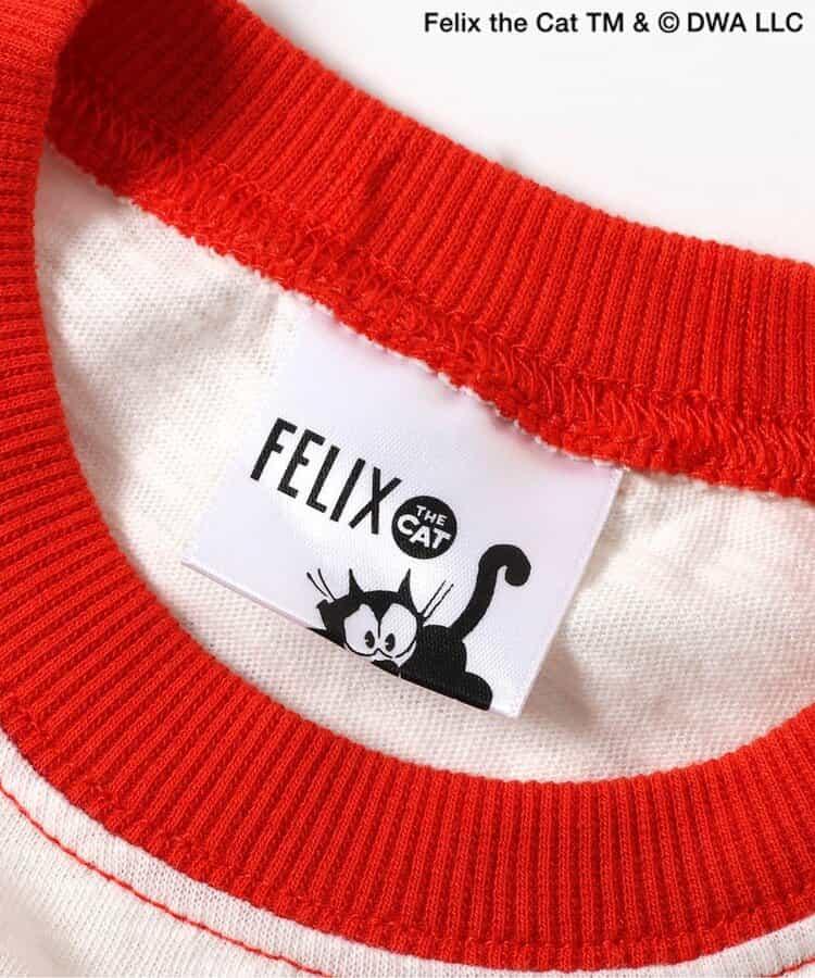 フィリックス・ザ・キャット（菲力貓） 貼布橄欖球T恤