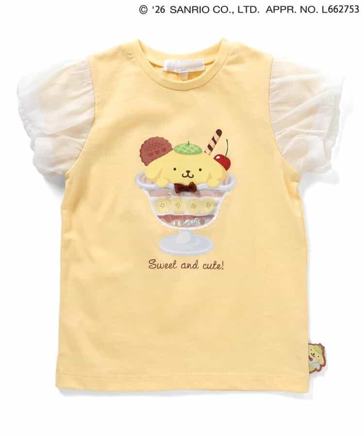 ポムポムプリン（布丁狗） 泡泡袖T恤