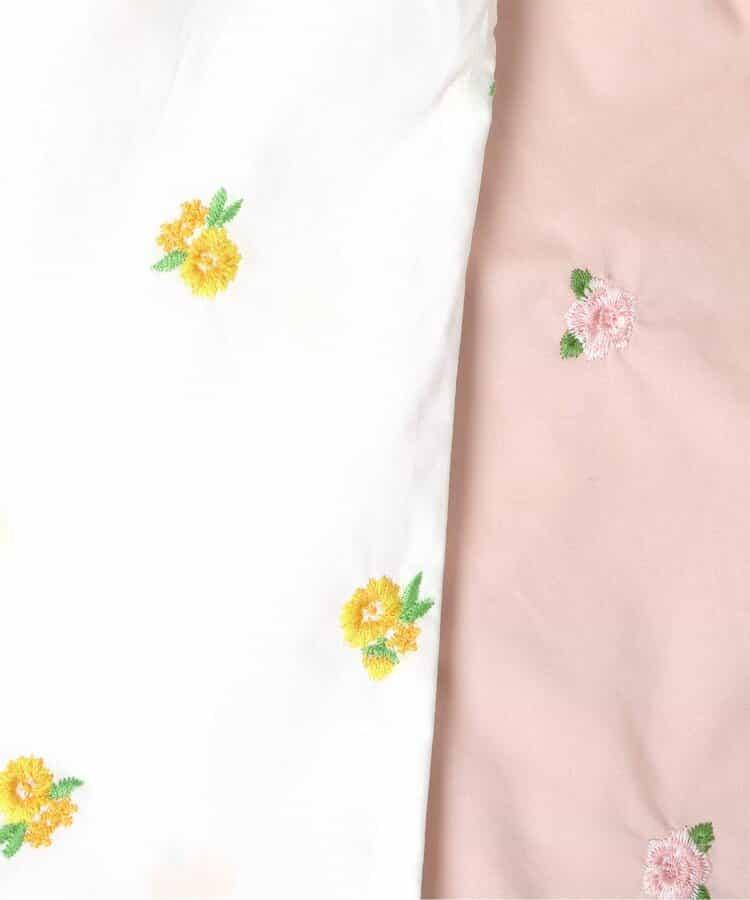 玫瑰黃花滿刺繡 女襯衫