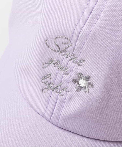 UV防曬 接觸冷感 後蝴蝶結Logo刺繡 棒球帽
