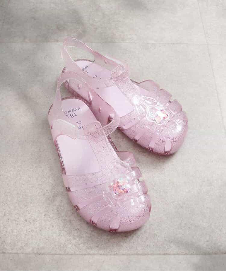 圖案果凍涼鞋