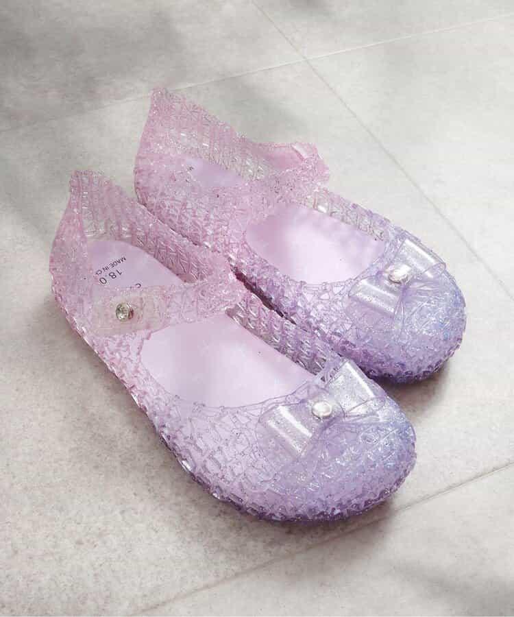 蝴蝶結果凍質感單鞋