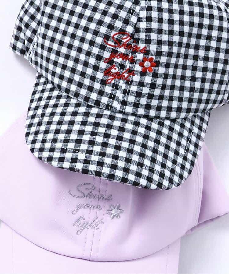 UV防曬 接觸冷感 後蝴蝶結Logo刺繡 棒球帽
