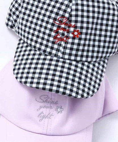 UV防曬 接觸冷感 後蝴蝶結Logo刺繡 棒球帽