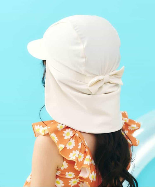 蝴蝶結泳帽