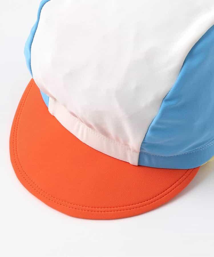 拼色泳帽