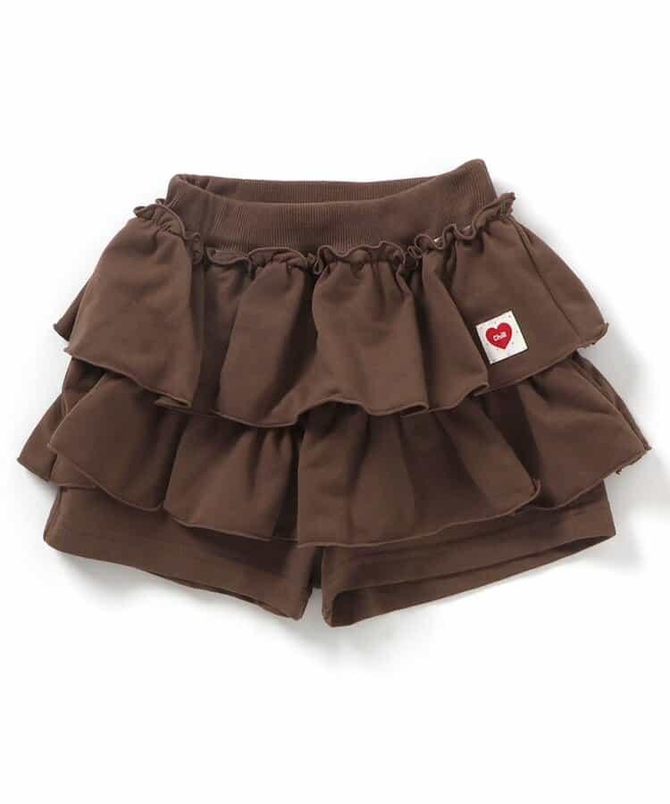 荷葉邊設計 針織 短褲