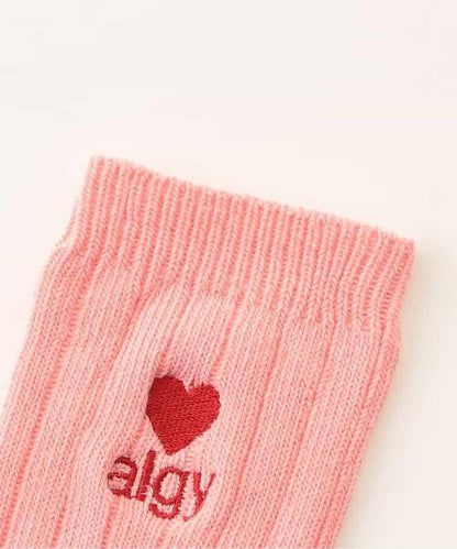 心形 Algy logo 寬鬆襪子