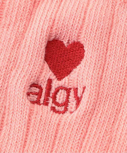 心形 Algy logo 寬鬆襪子