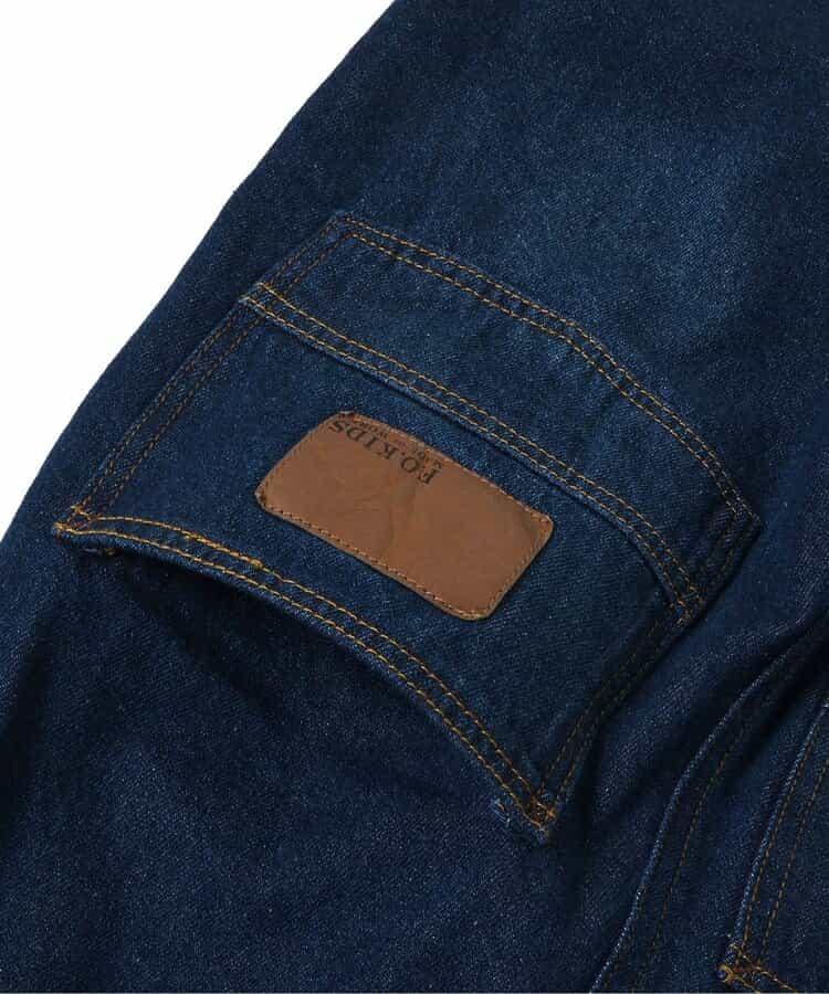 牛仔揹帶褲