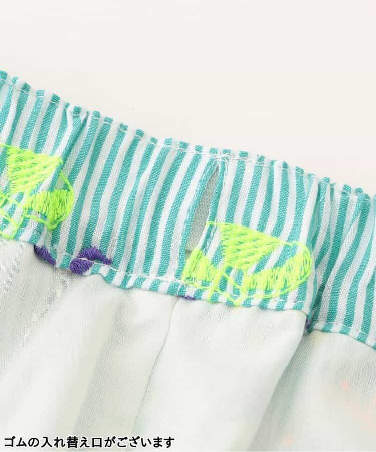 遊樂園刺繡 五分褲