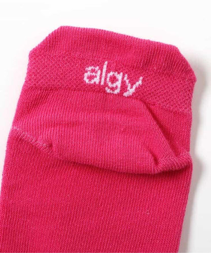 抗菌防臭 algy標誌 低筒短襪
