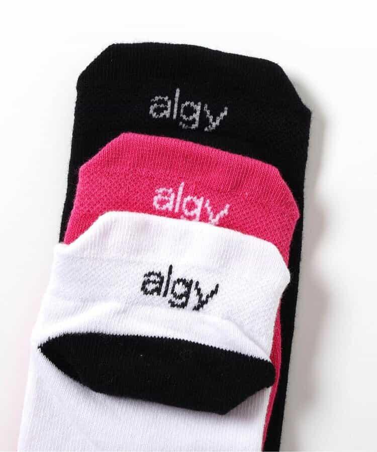 抗菌防臭 algy標誌 低筒短襪