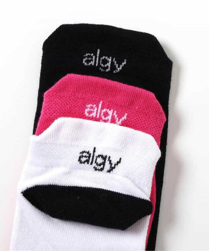 抗菌防臭 algy標誌 低筒短襪