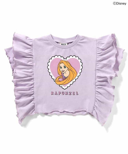 ディズニーキャラクター プリンセス 荷葉邊T恤